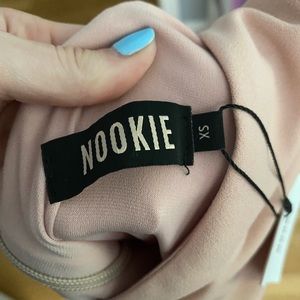 Nookie Jasmine One Shoulder Gown XS Blush